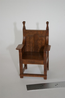 mini carved chair