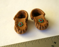 miniature moccasins