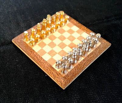 miniature chessboard